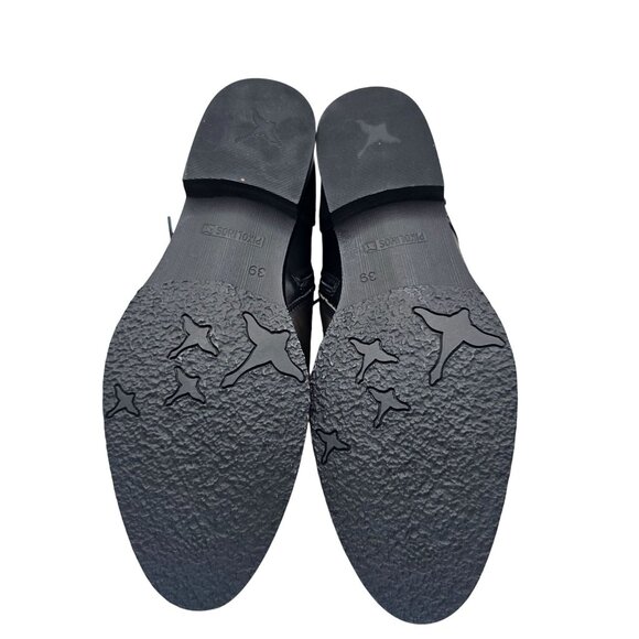 Pikolinos 8.5 Royal Flat Lace-Up Ankle Boots Lead EU 39 New w/Tag No Box - Picture 15 of 16